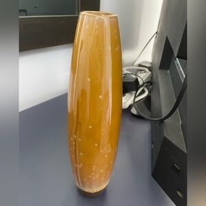 Slim and tall bud ceramic vase